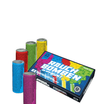 Argento Rauch Bomben 38mm Bunt