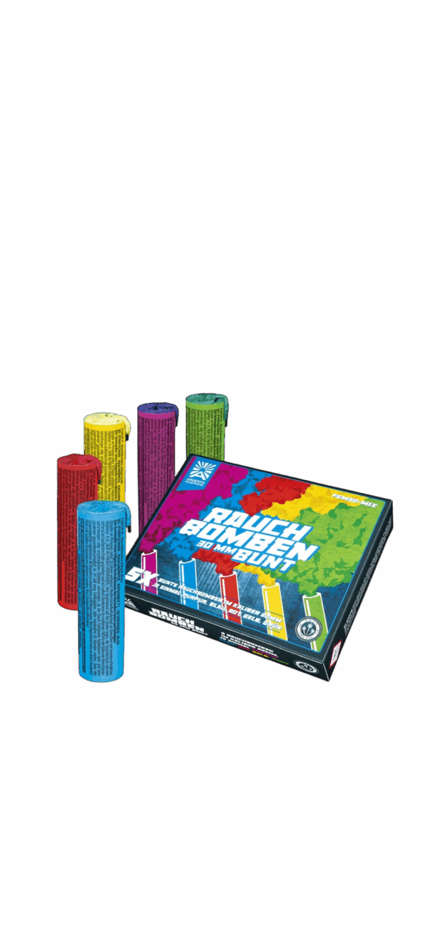 Argento Rauch Bomben 30mm Bunt